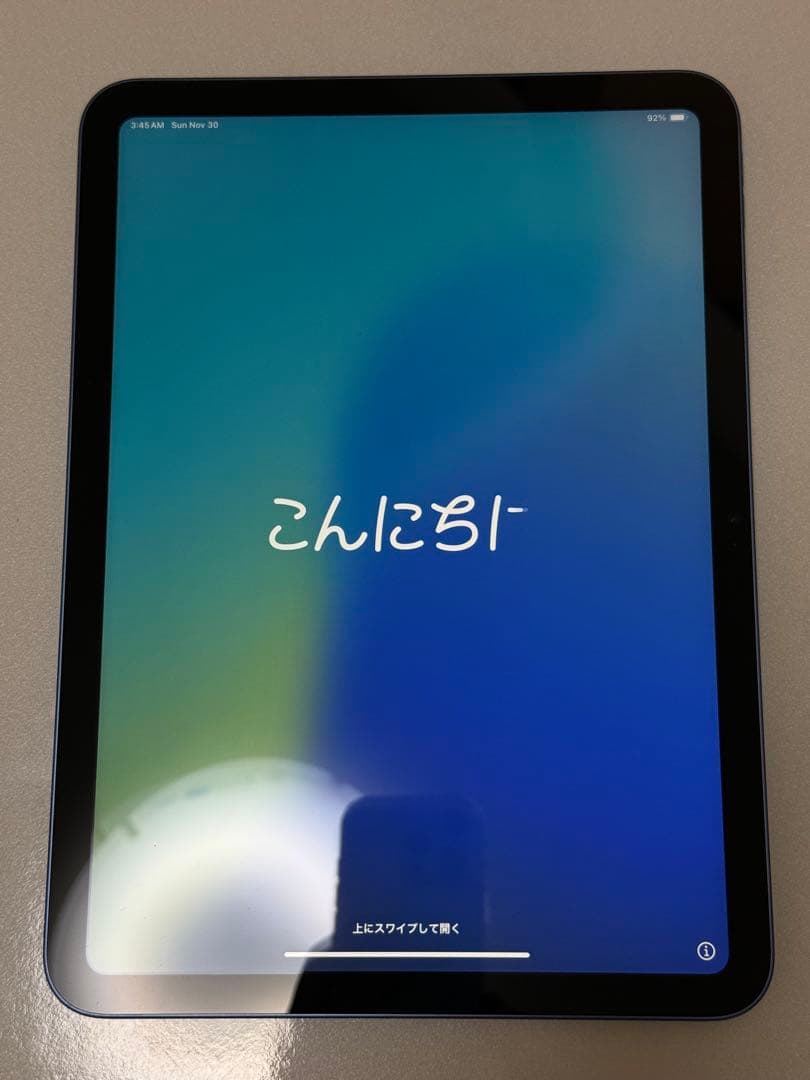 ipad 第10世代 ブルー 256GB 本体のみ（説明欄お読みください）