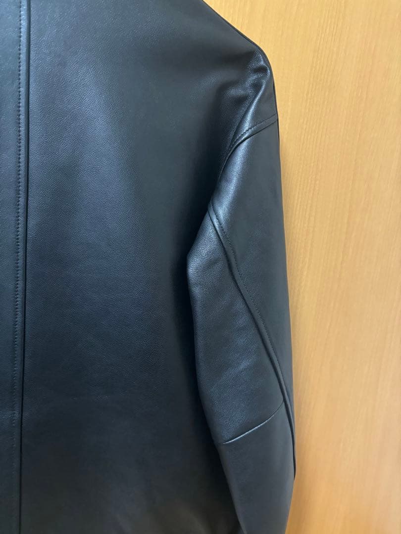 【UNIVERSAL PRODUCTS】レザーブルゾン【241-60401】