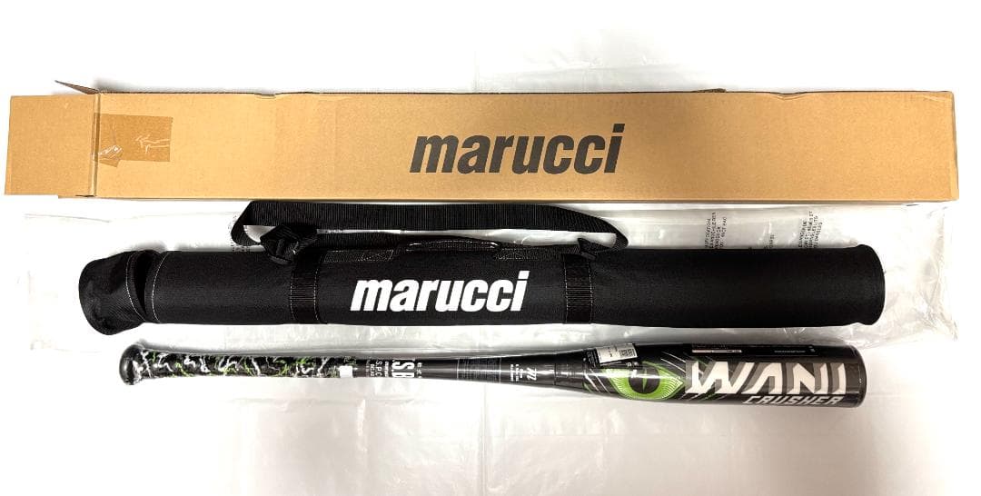 梨*花様 マルーチ 軟式バット ワニクラッシャー トップミドルバランス 84cm