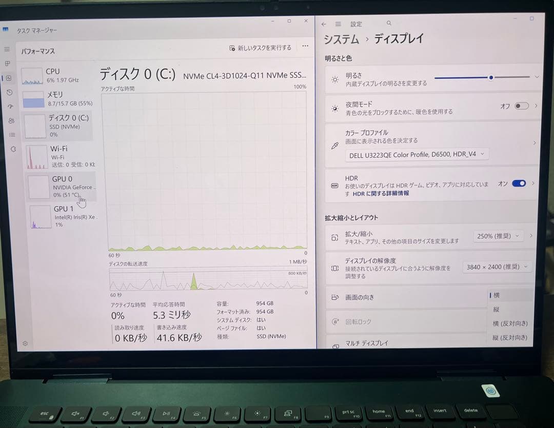 Windowsノート本体 DELL Inspiron 16 7620 2-in-1 4k OLED