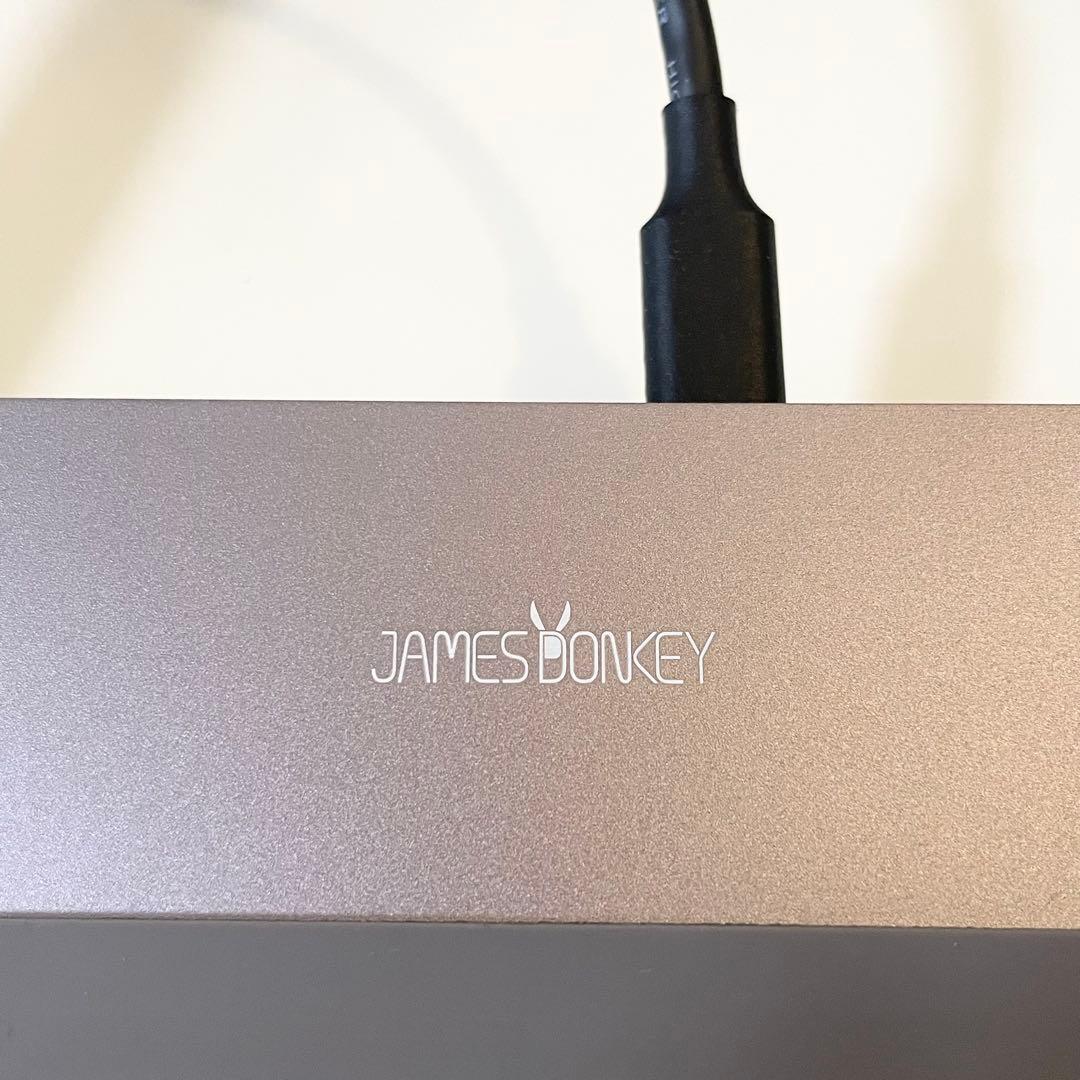 【ノートパソコンスタンド 】接続端子多め ジェームスドンキー