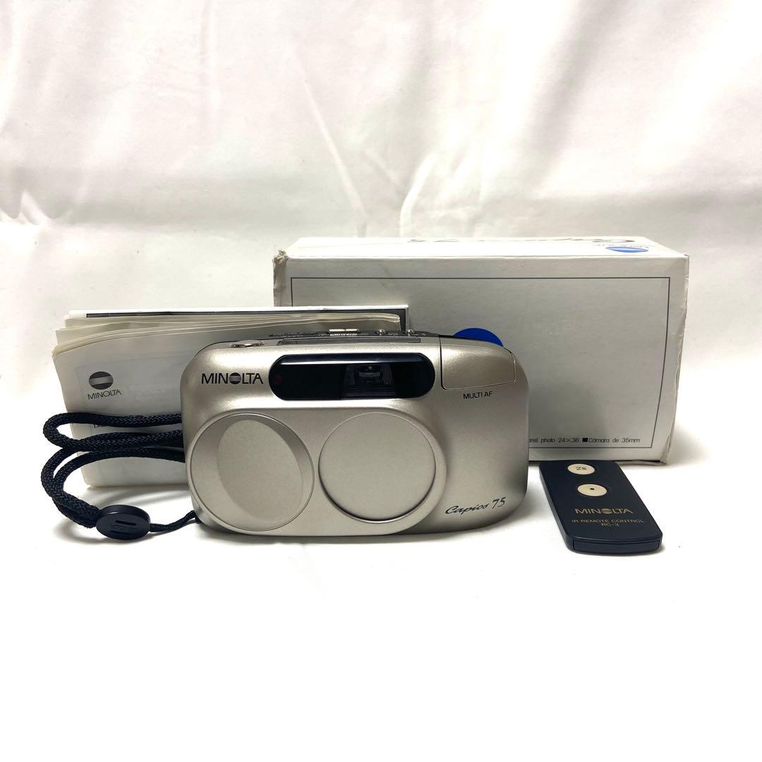 MINOLTA ミノルタ Capios 75 フィルムカメラ RC-3 箱付き
