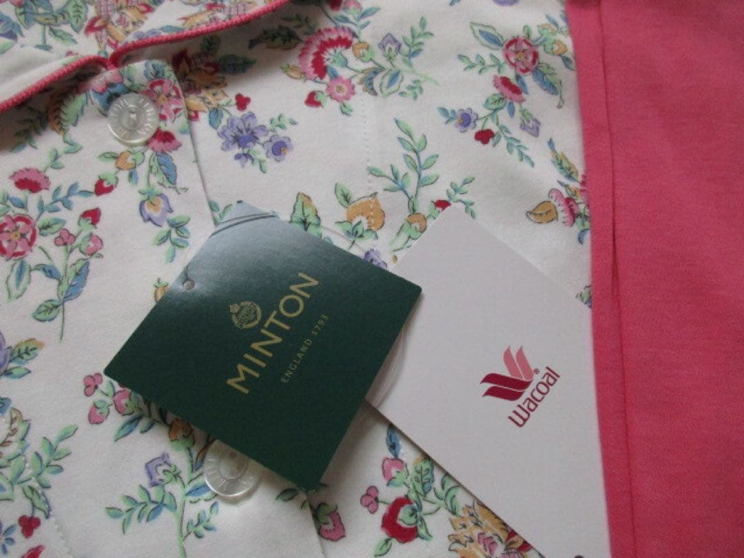 ミントン　新品　パジャマ（L）　ワコール　綿100％ 　春秋