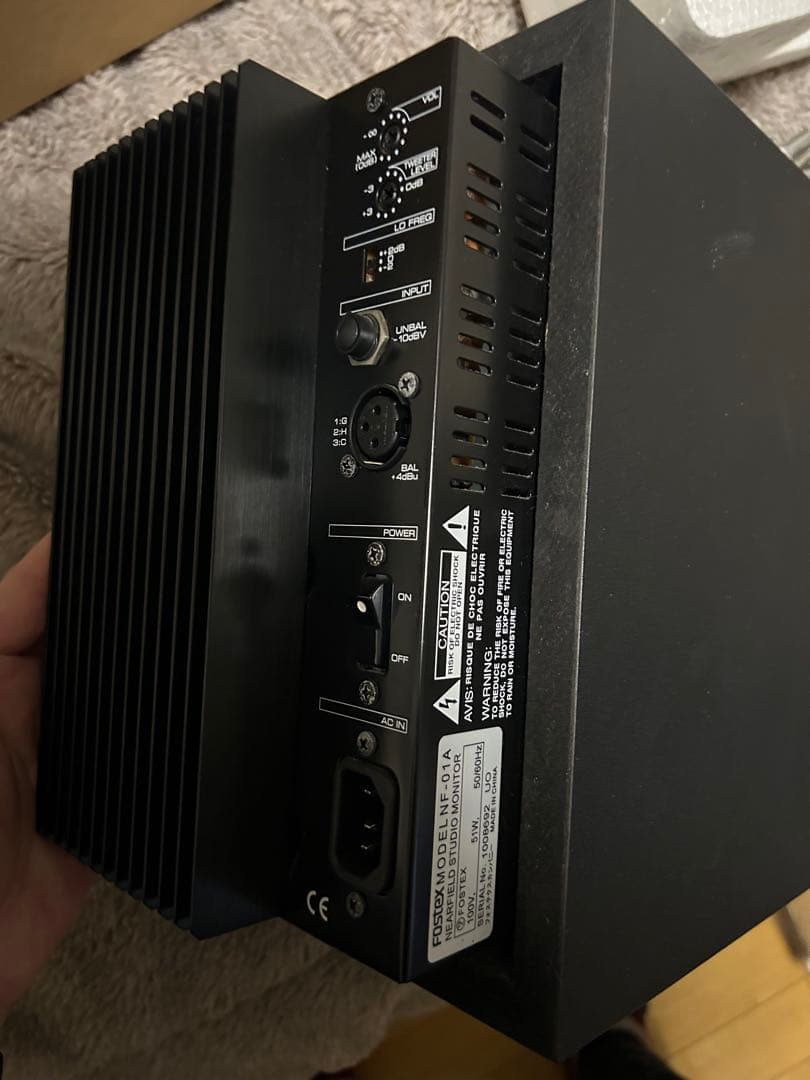 FOSTEX NF-01A スタジオモニターペア&OYAIDEケーブルセット