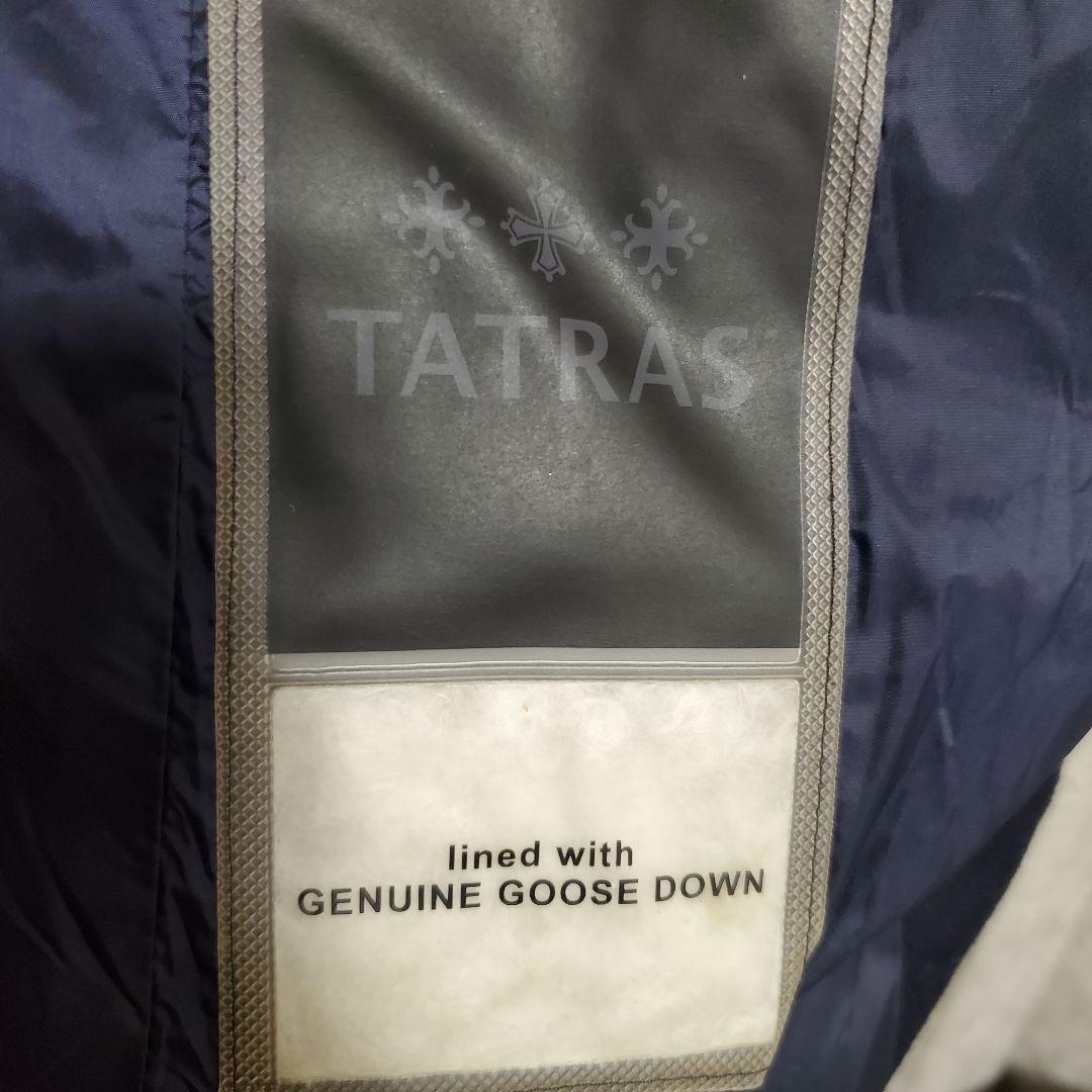 TATRAS ラビアナ ネイビー ウール地ダウンジャケット