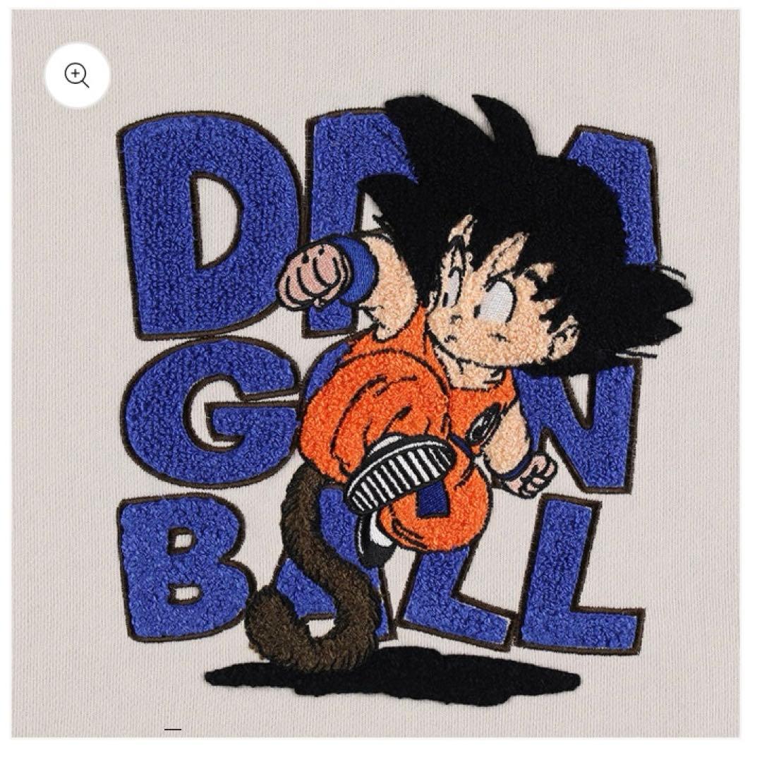 う*る様 新品　DRAGON BALL ドラゴンボール　サガラ刺繍パーカー　Lサ