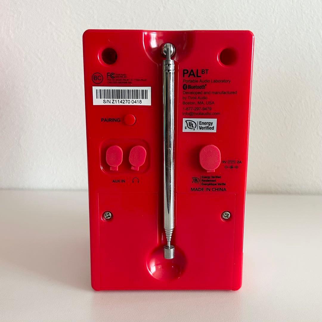 Supreme Tivoli Audio PAL BT レッド