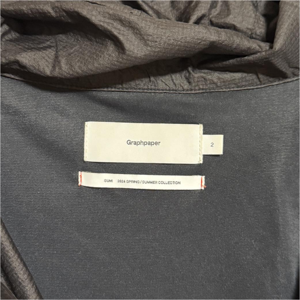 ジャケット・アウター Graphpaper 24SS PERTEX Hooded Jacket