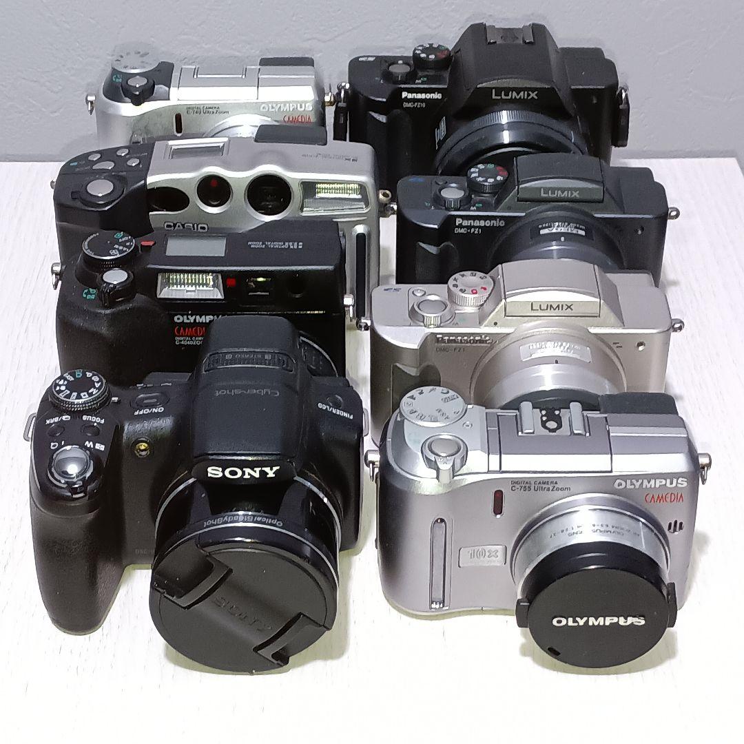 【ジャンク】デジタルカメラ8台セットまとめ
