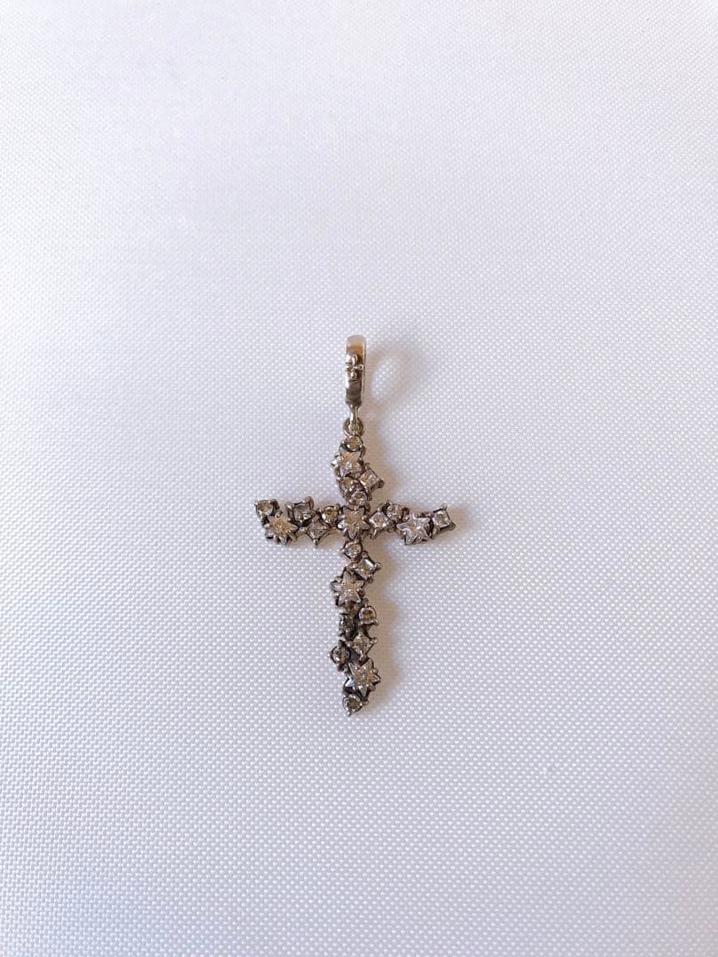 【極美品】LOVE&HATE シルバー クロスネックレス