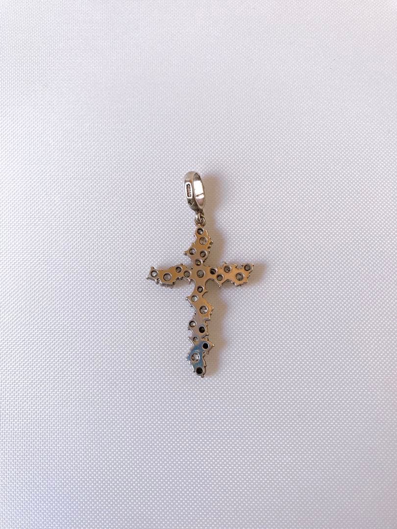 【極美品】LOVE&HATE シルバー クロスネックレス