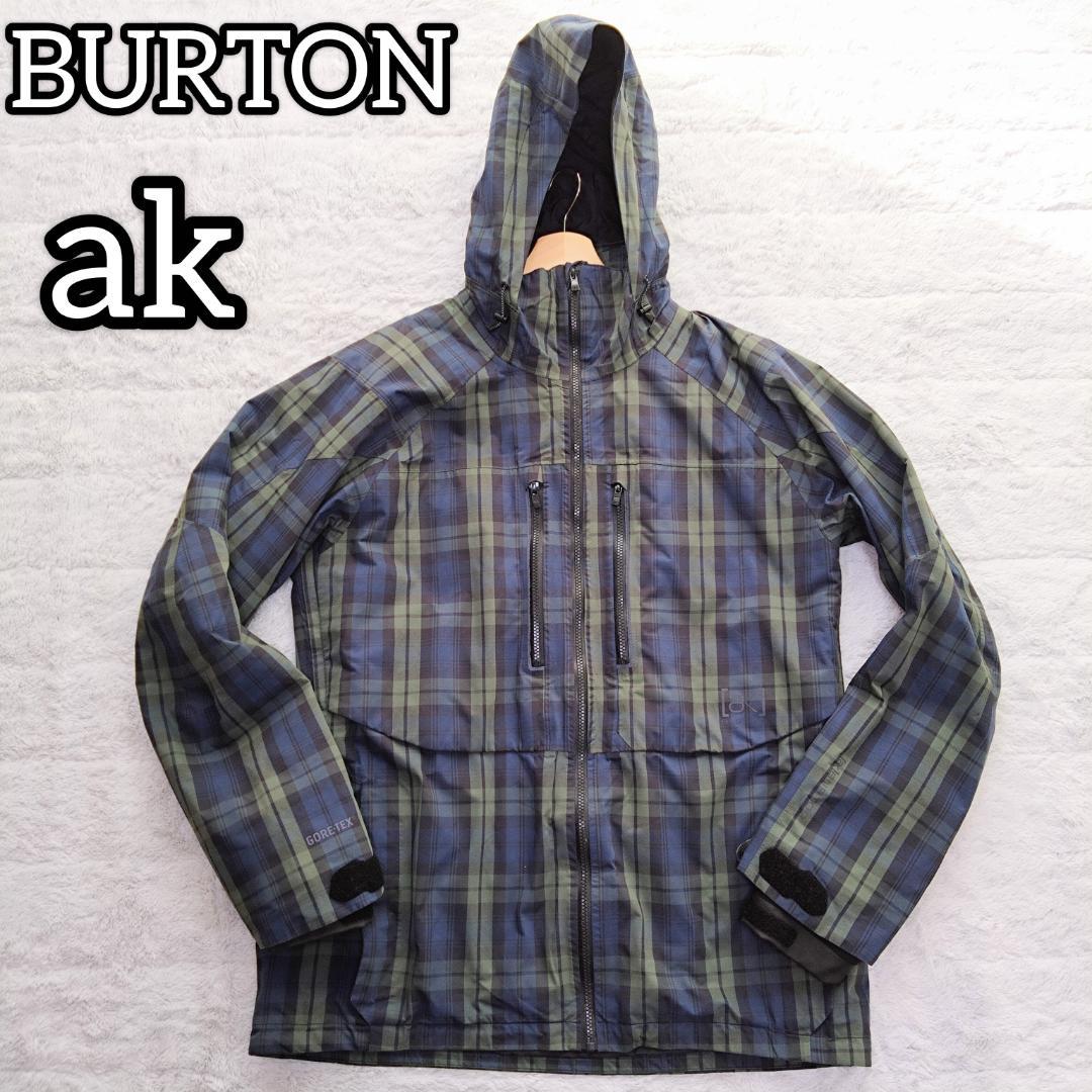 BURTON ak GORE-TEX スノーボードウェア　L　チェック柄