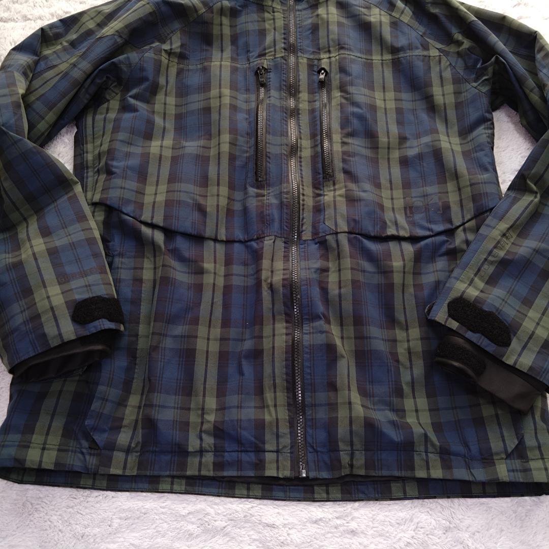 BURTON ak GORE-TEX スノーボードウェア　L　チェック柄