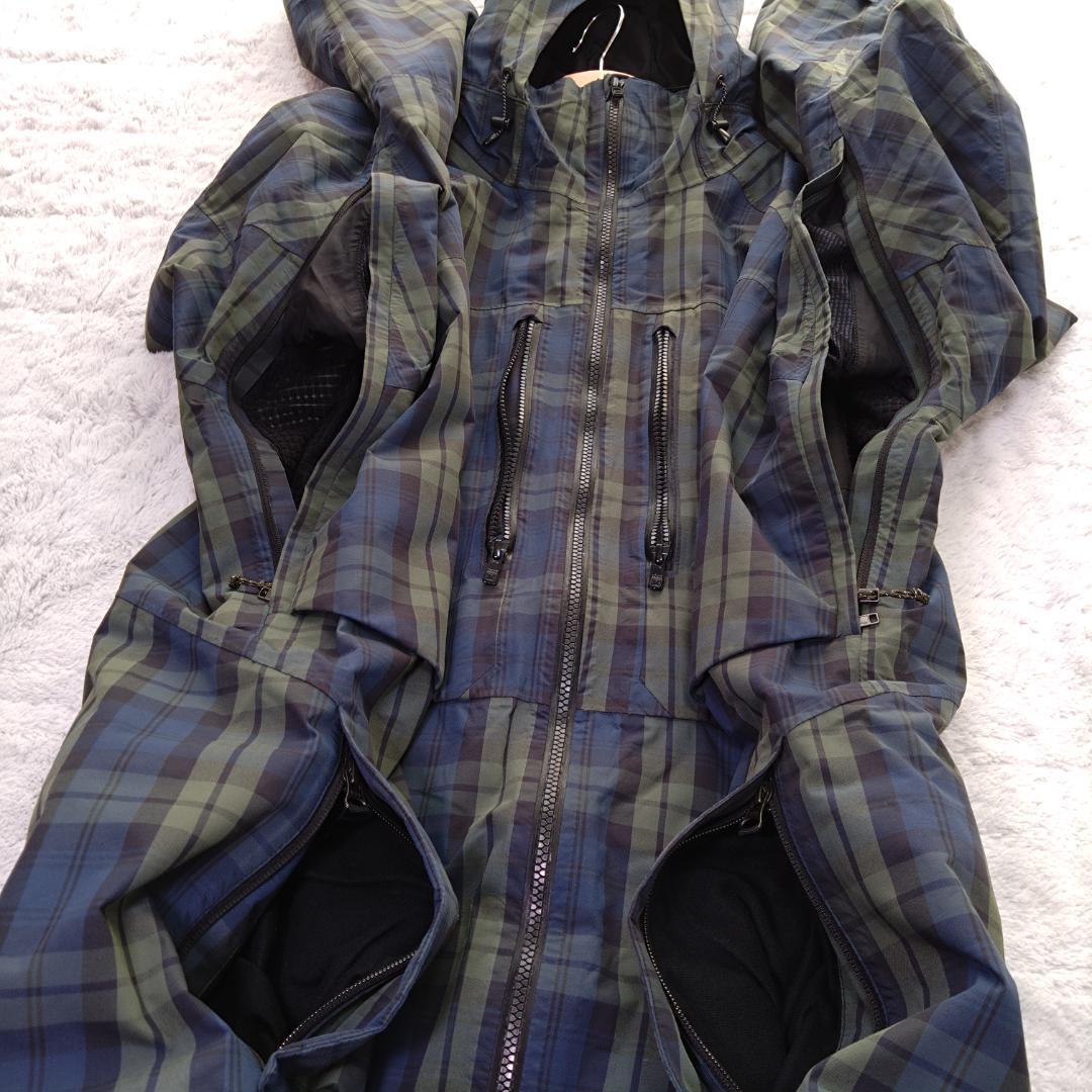 BURTON ak GORE-TEX スノーボードウェア　L　チェック柄
