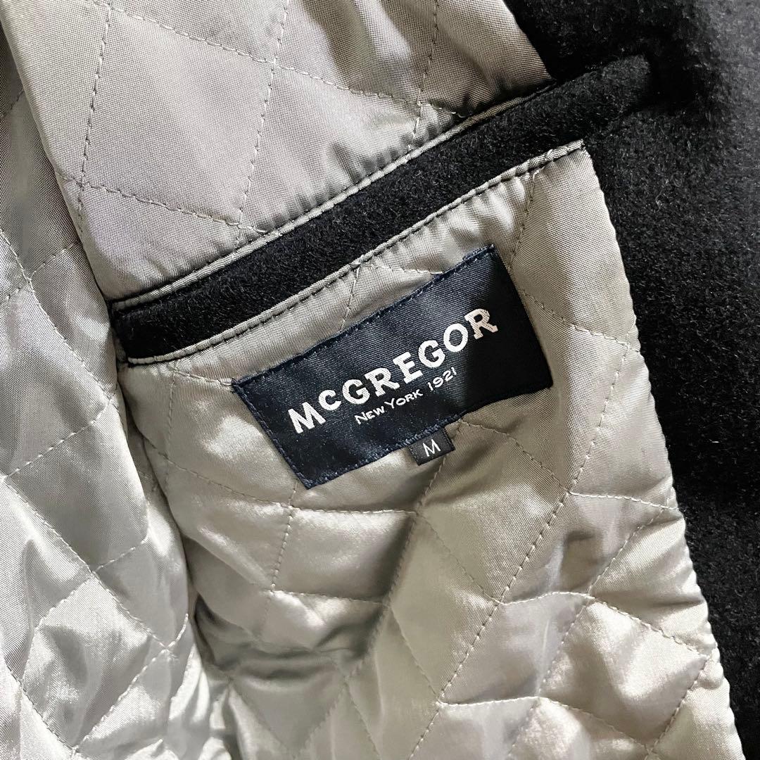 マックレガー　スカジャン　ネイビー　Mサイズ　ワッペン　ジャケット