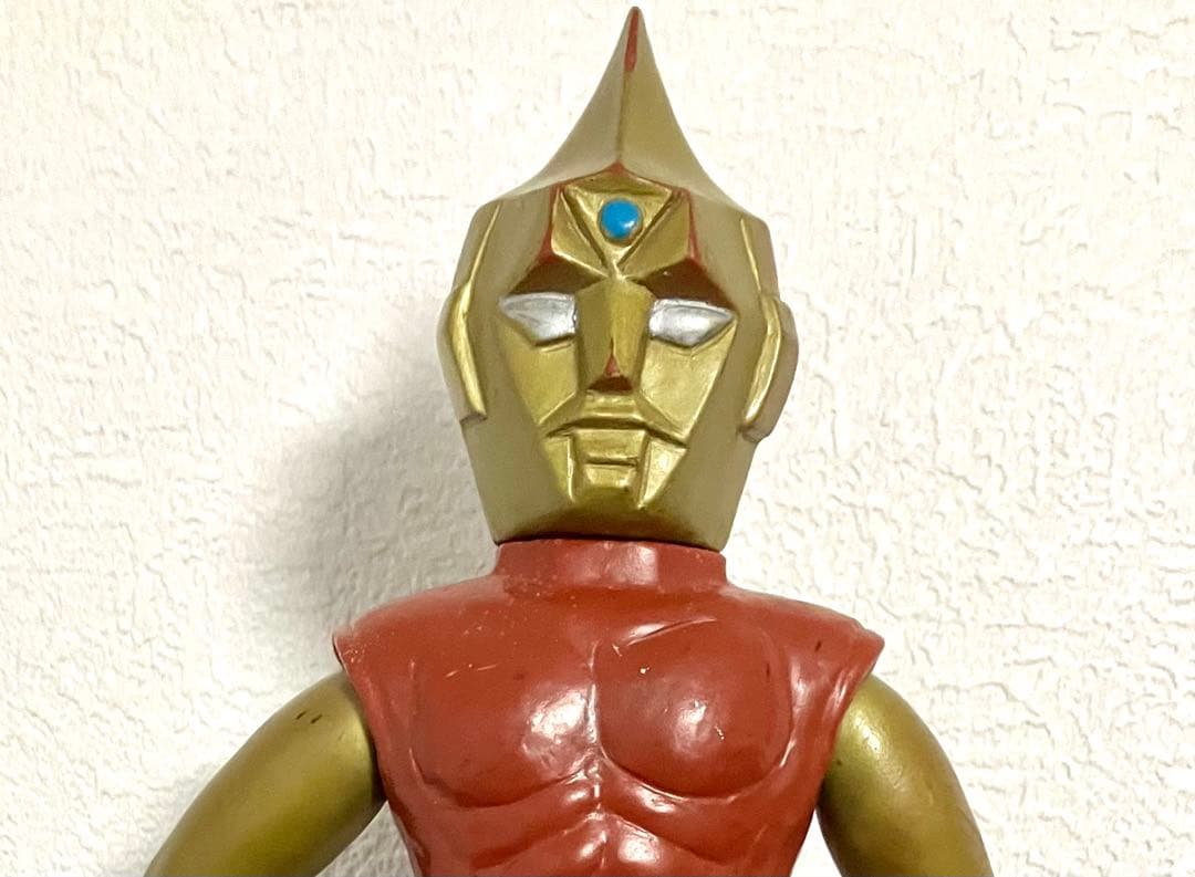 マスダヤ　スペクトルマン　ソフビ　スタンダード　茶色　　１期　ブルマァク