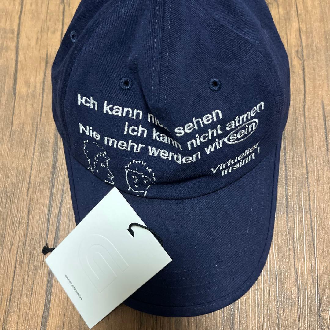 gadid anoniem キャップ LUKE / NAVY