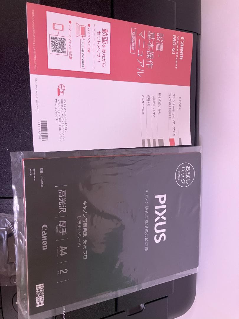 土日祝限定割引☆ Canon 10色 プリンター PRO-G1 外箱有 キヤノン