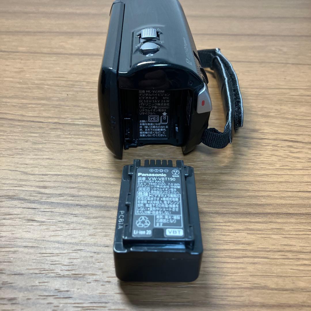 Panasonic HC-V230M フルHD ビデオカメラ本体