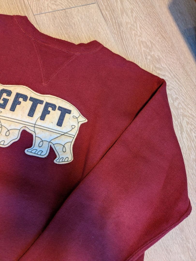 ヒューマンメイド　GFTFT 刺繍 トレーナー　M