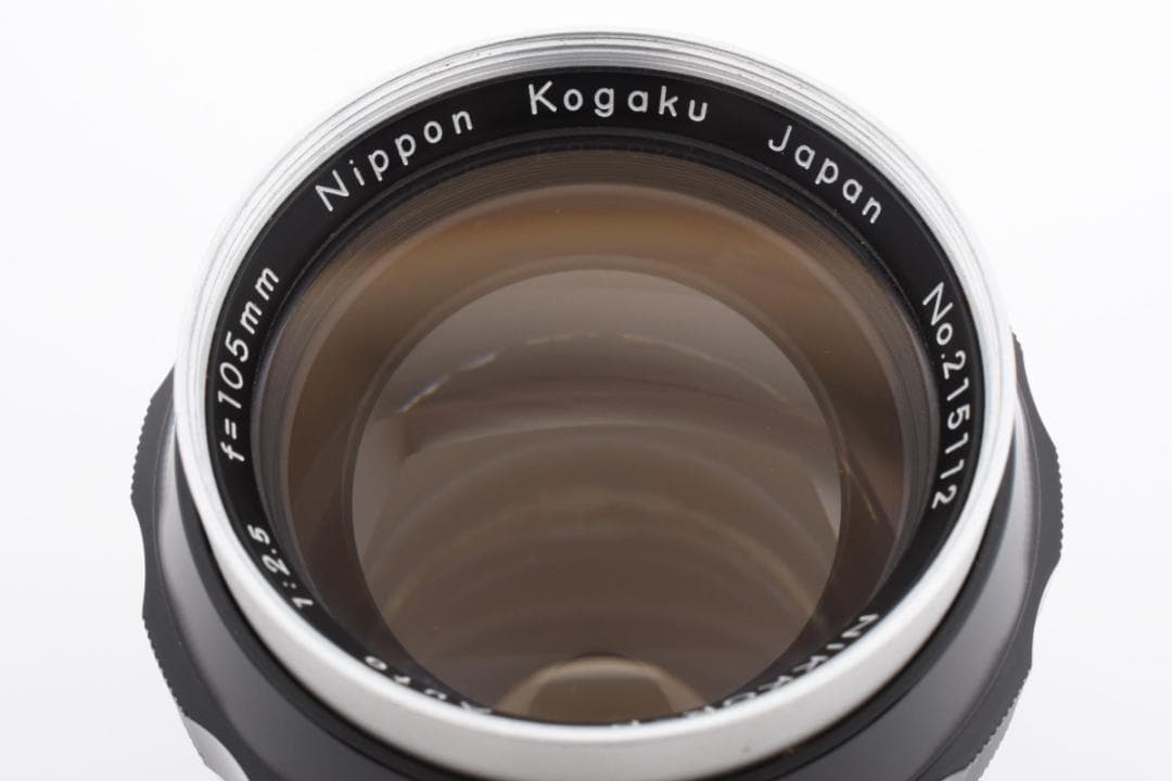 ★美品★ニコン Nikon NIKKOR-P 105mm f2.5 #1048