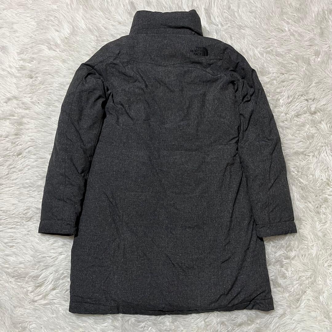 THE NORTH FACE ノースフェイス　ロングコート　ダウン　グレー　M