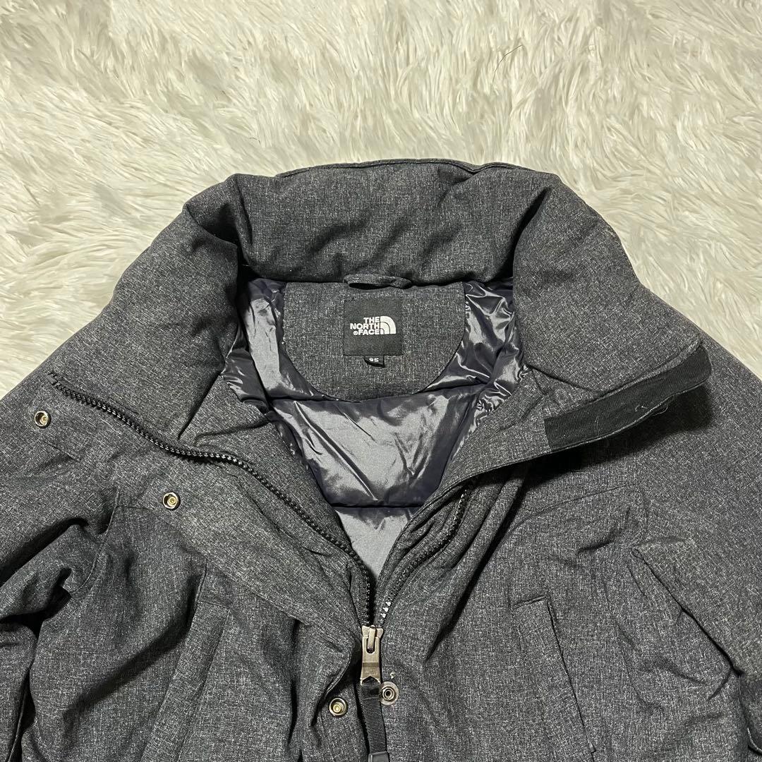 THE NORTH FACE ノースフェイス　ロングコート　ダウン　グレー　M