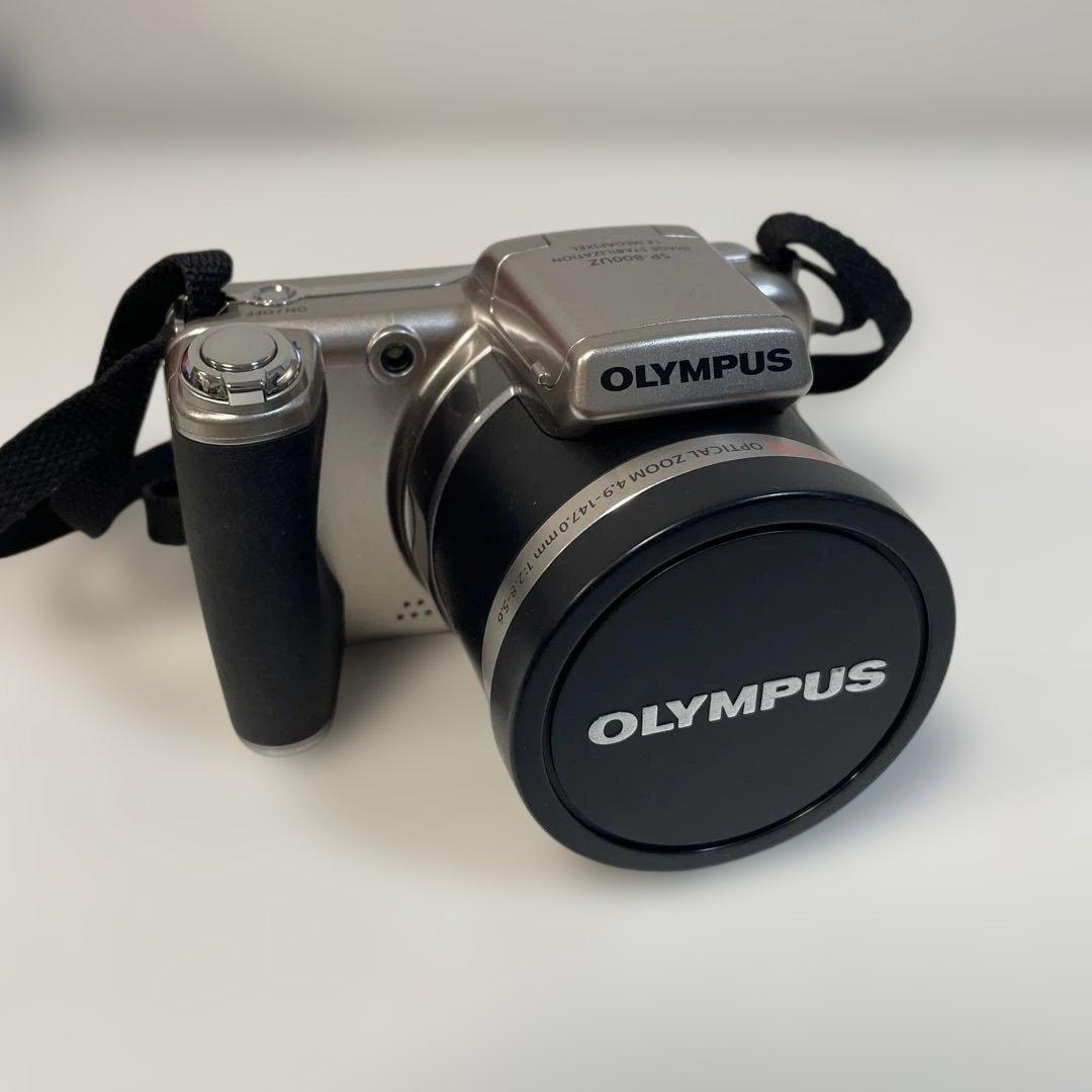 ジャンク品OLYMPUS コンパクトデジタルカメラ Gollaケース付き