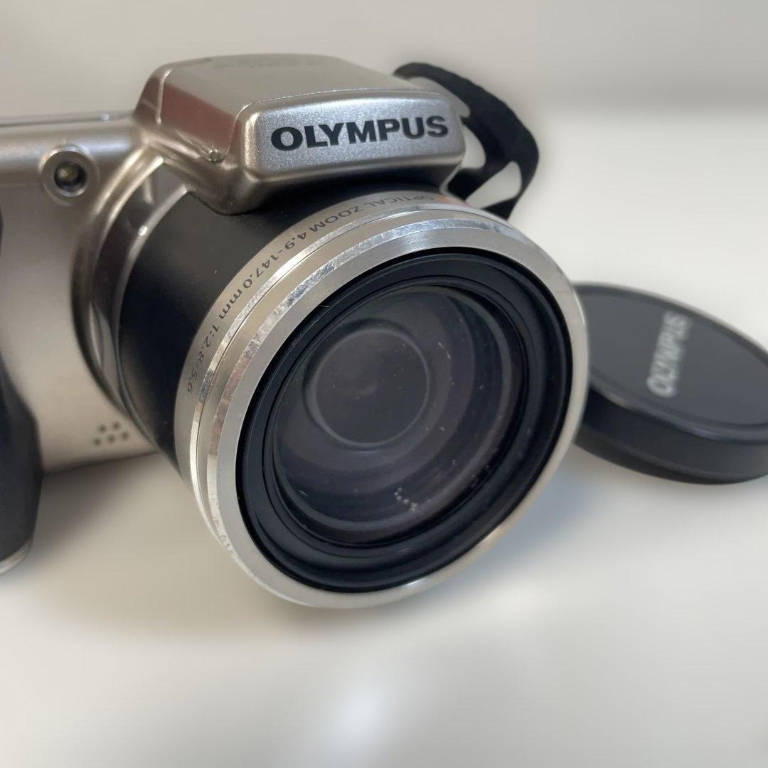 ジャンク品OLYMPUS コンパクトデジタルカメラ Gollaケース付き