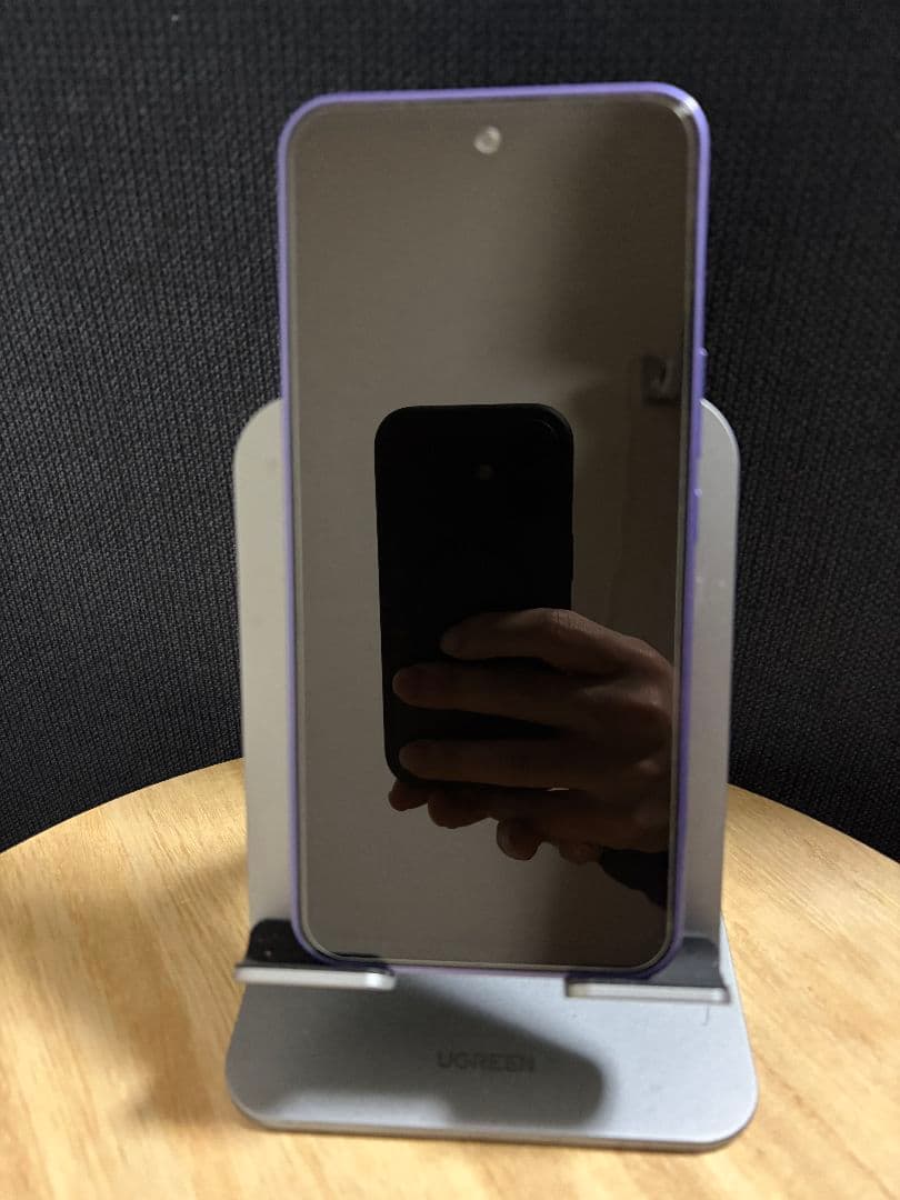 Libero 5G III Y!mobile　パープル　保護ガラス付き