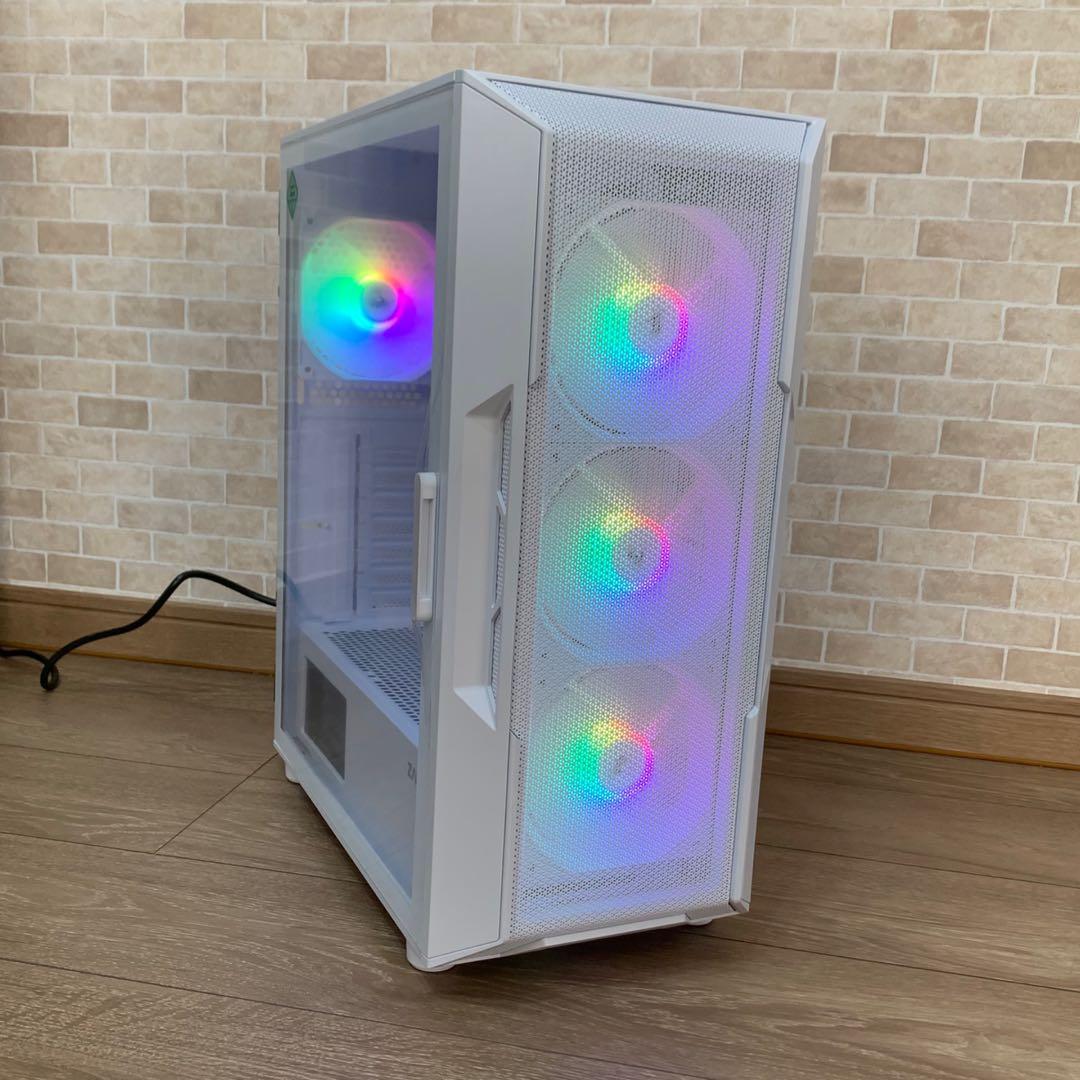 【格安】SSSランクi7&RTX2060搭載ゲーミングPCフルセットホワイト