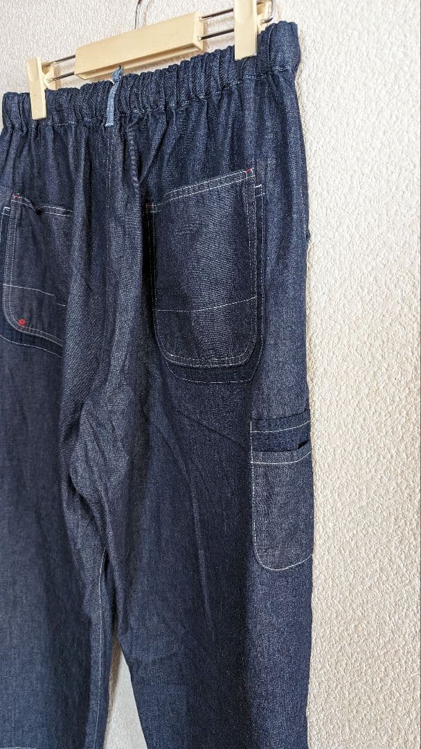 〘新品/未使用〙快晴堂　デニム　オールシーズン　クロップドパンツ　日本製