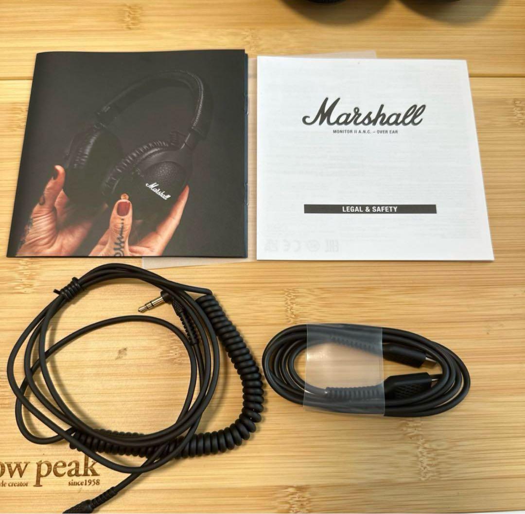美品 Marshall Monitor II A.N.C. ワイヤレスヘッドホン