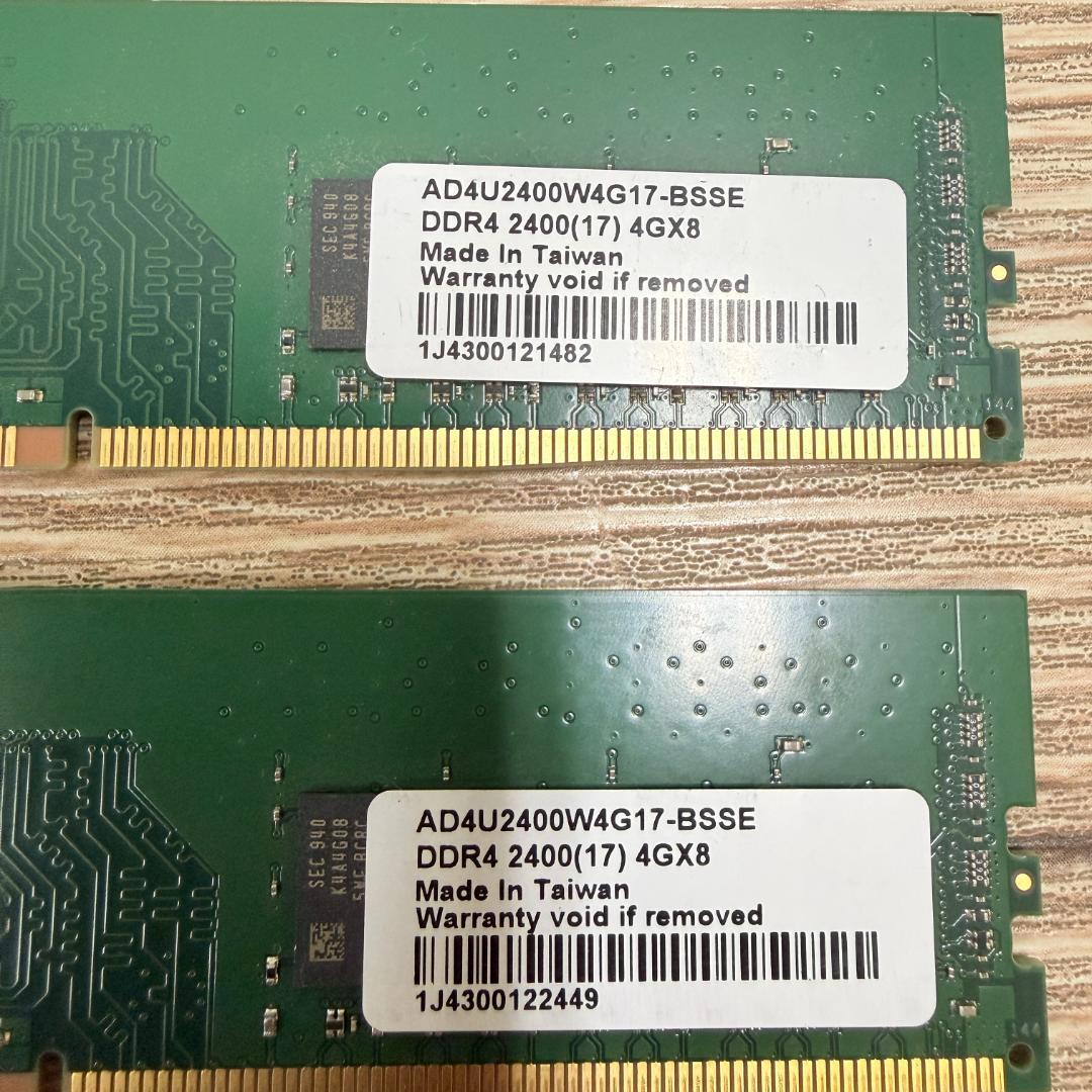 【BUFFALO】 DDR4-2400 4GB メモリ10枚セット計40GB