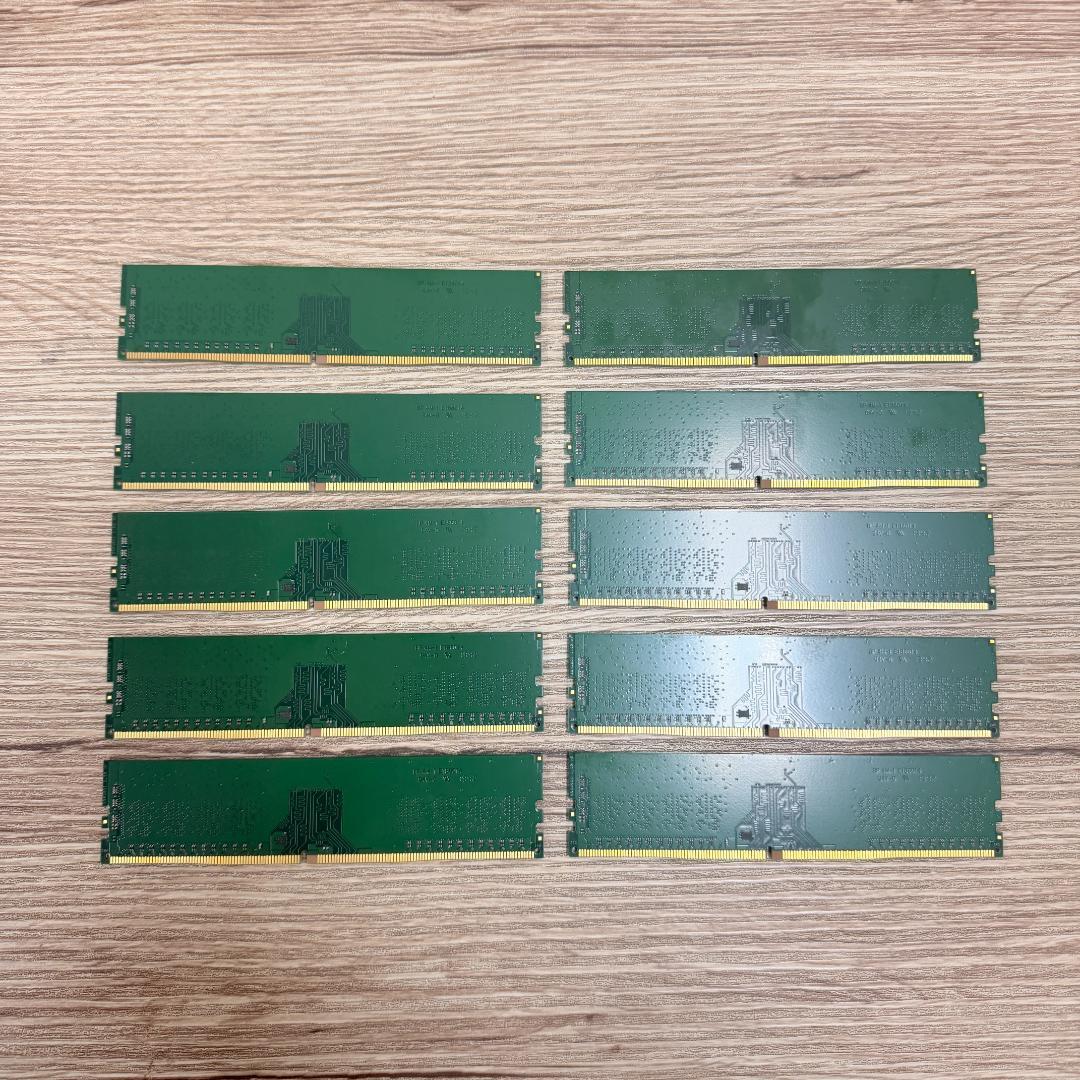 【BUFFALO】 DDR4-2400 4GB メモリ10枚セット計40GB