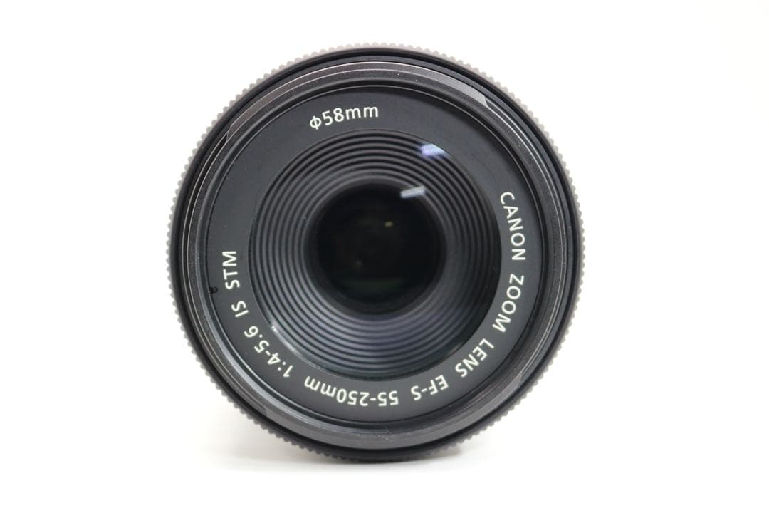 超美品　【Canon EF-S 55-250mm F4-5.6 IS STM】