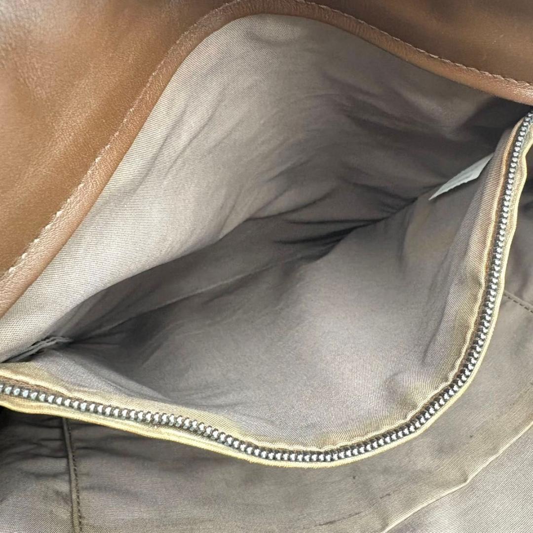 ボッテガヴェネタ アキャトル　トートバッグ イントレチャート ブラウン　A4