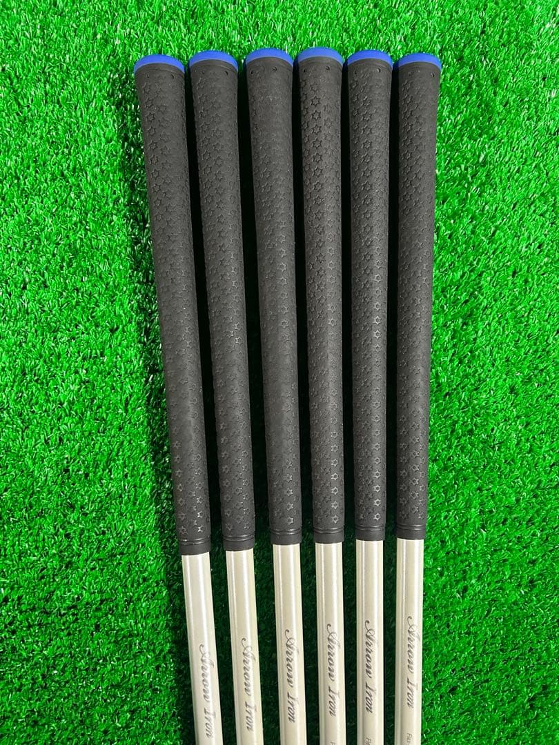 【アイアン用 高性能シャフト】クレイジー アロー 6本セット【定価178200】