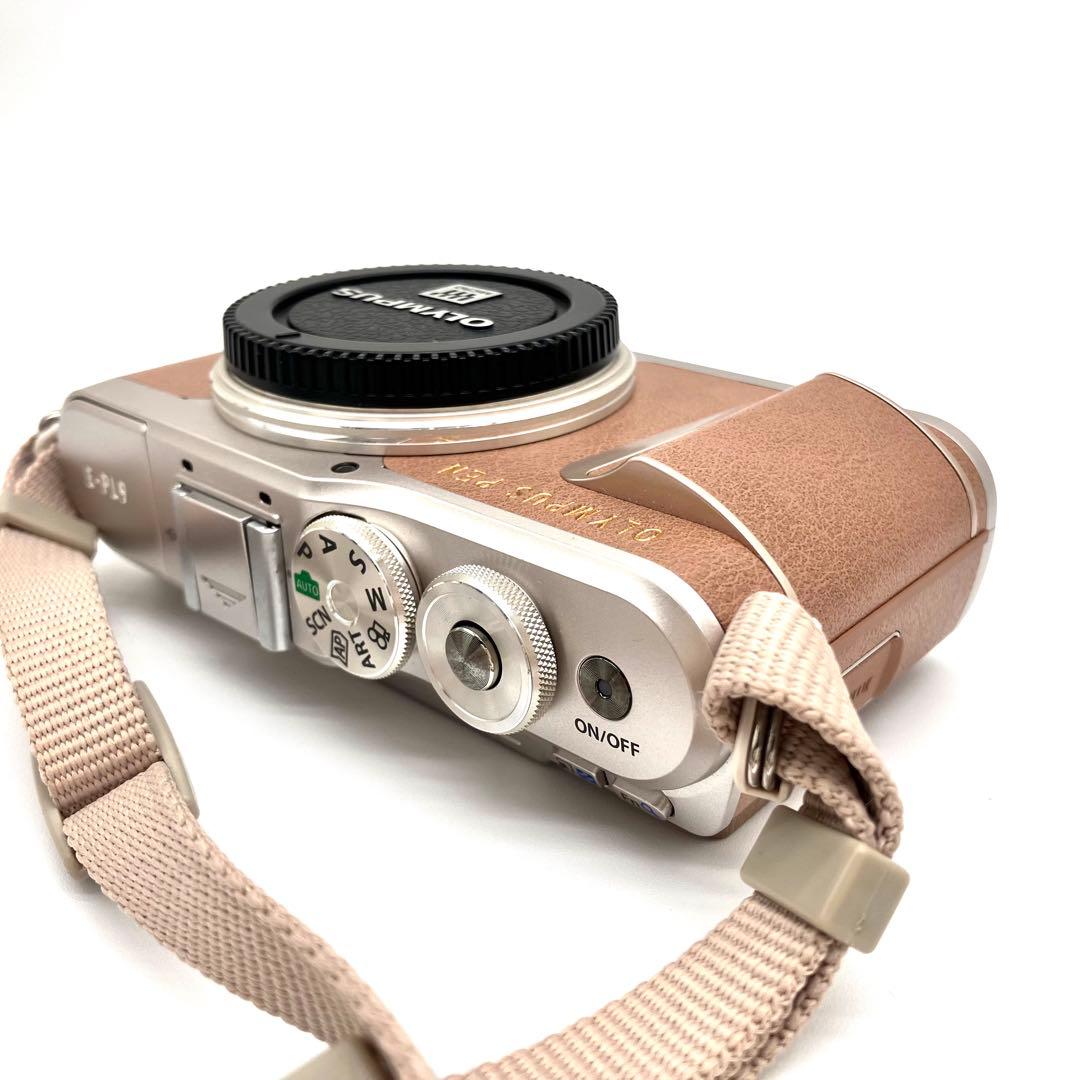 Wi-Fi対応♪ OLYMPUS E-PL9 ブラウン　望遠ダブルレンズキット