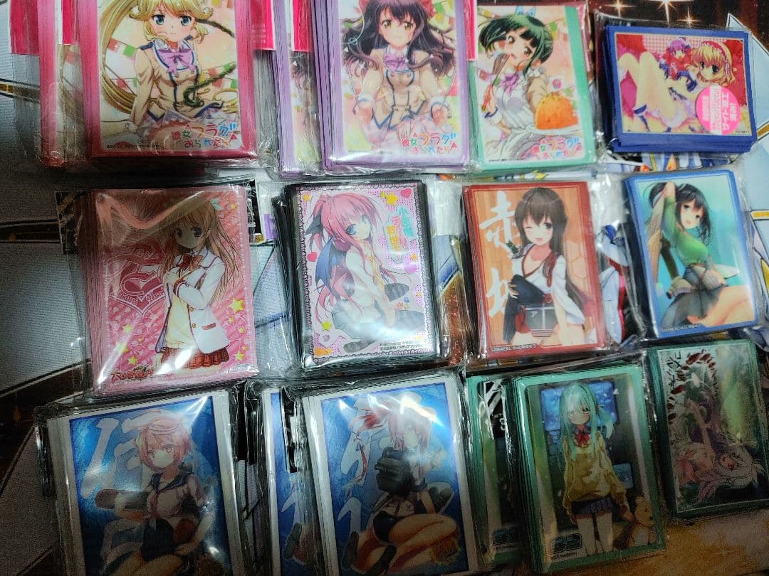 キャラクタースリーブ 78個