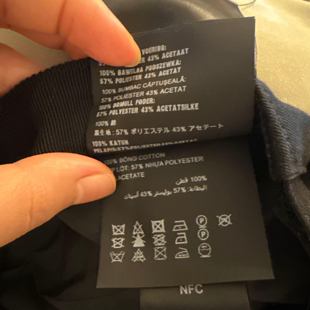 miumiu キャップ　ブラック