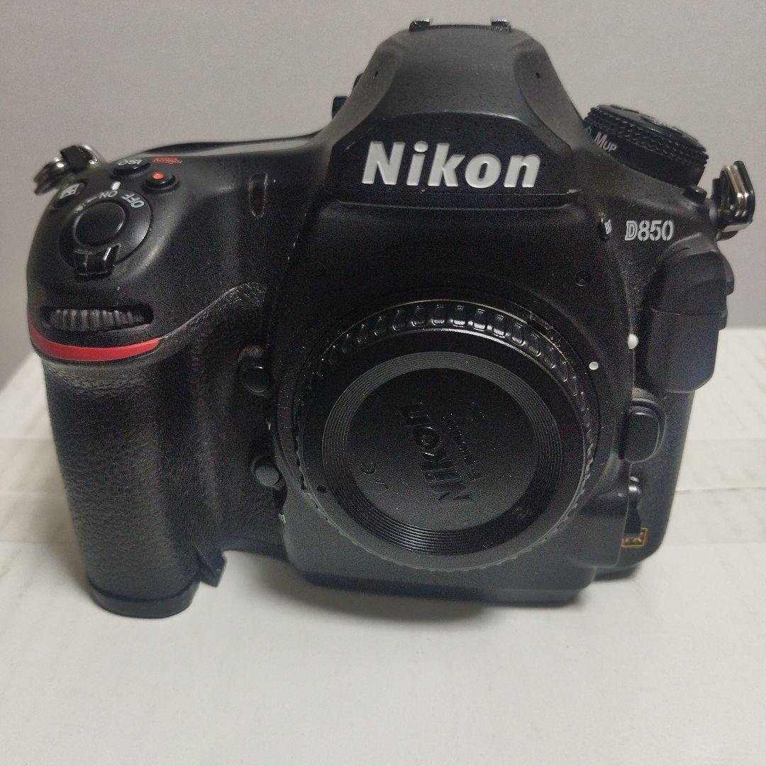【ジャンク／修理不可】Nikon D850 落下歴あり　現状/通電.撮影は可能