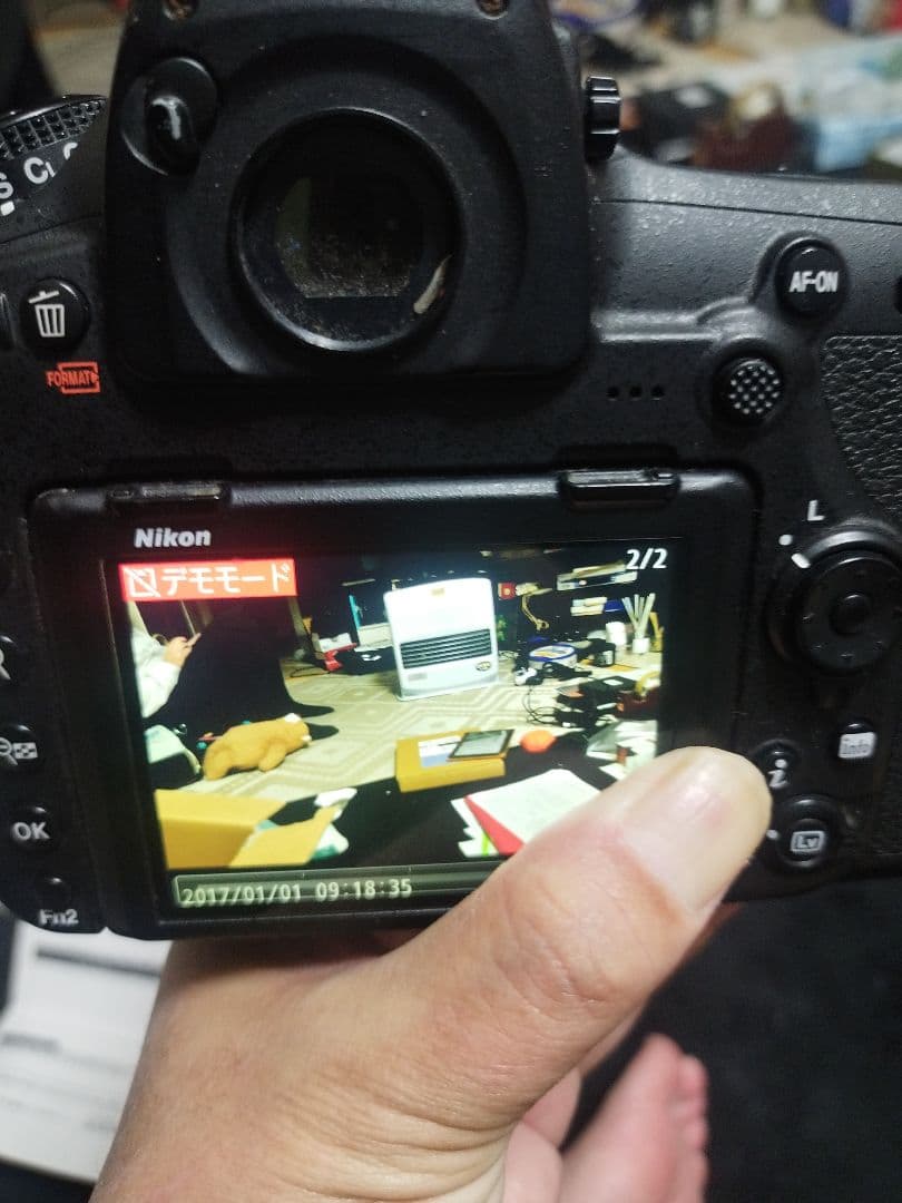 【ジャンク／修理不可】Nikon D850 落下歴あり　現状/通電.撮影は可能