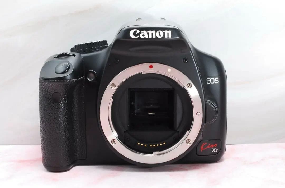 一眼レフデビューに最適❤️Canon Kiss X2✨手ぶれ補正付きレンズ