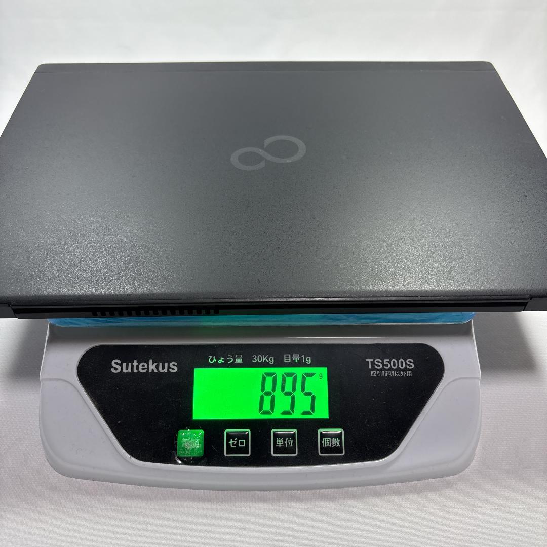★超軽量895g★ 富士通 モバイルノートPC U9310/D 16GB 888