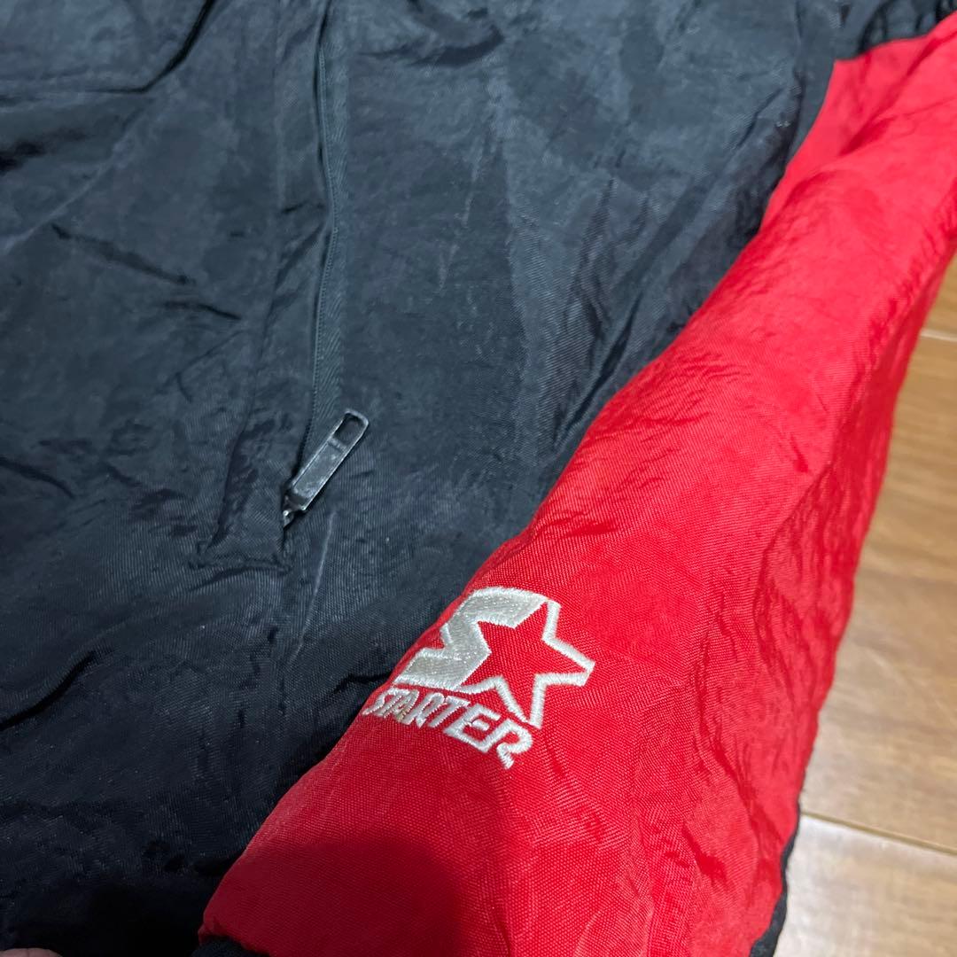 【激レア】90s STARTER NHL ブラックホークス XL 中綿ジャケット