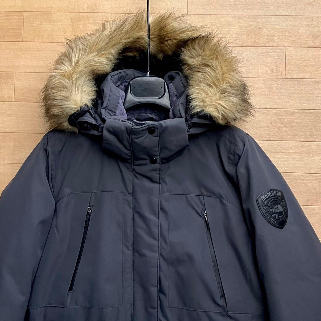 美品 L ザ ノースフェイス マクマードパーカ ダウンジャケット ダウンコート