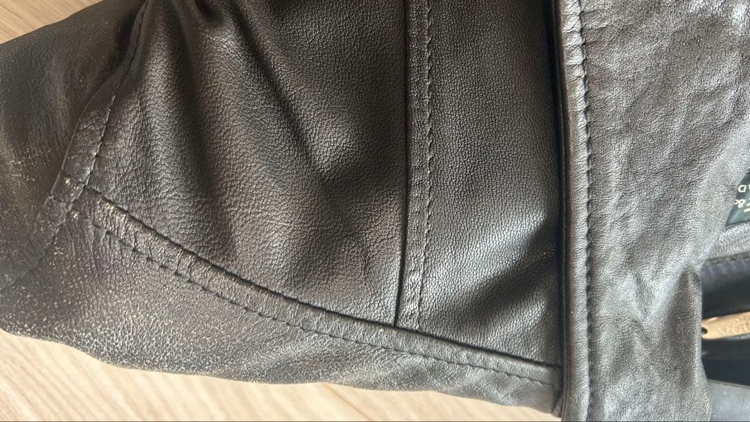 F*7様 DOLCE&GABBANA ブラックレザージャケット