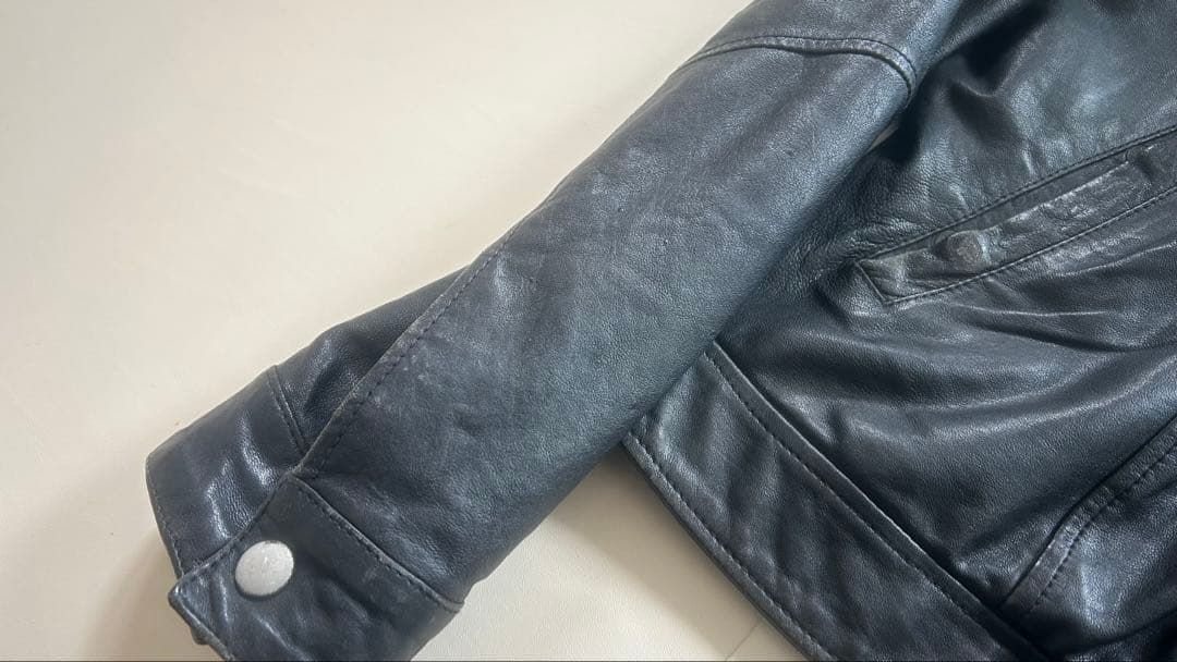 F*7様 DOLCE&GABBANA ブラックレザージャケット