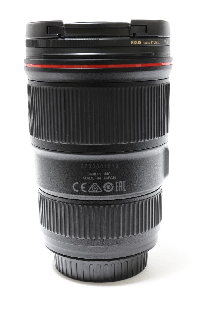 Canon EF16-35mm F4L IS USM 保護フィルター付き